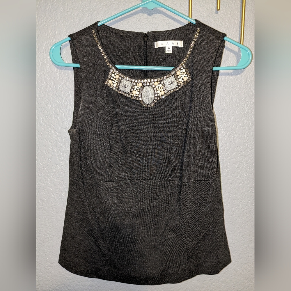 CAbi Peplum Sleeve Shirt 4